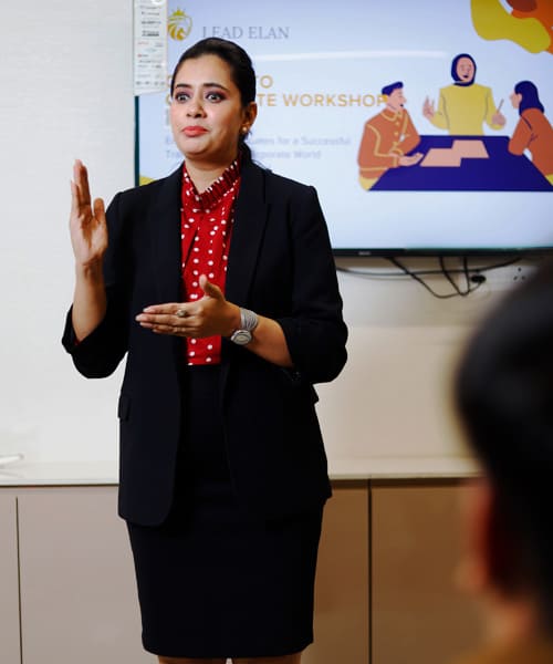 A Leadership and Strategic Communication Coach